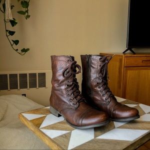 Steve Madden women’s troops combat boots
